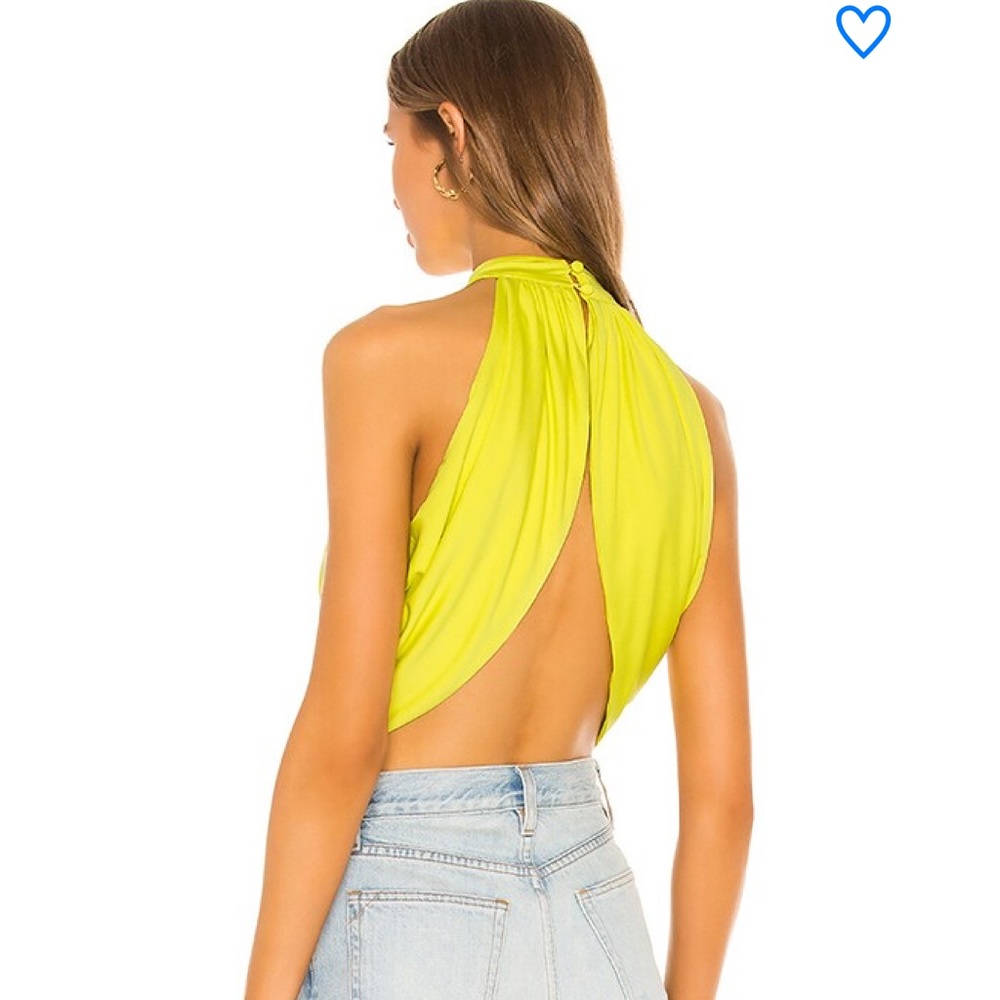 Superdown Emani Wrap Crop Top View 2